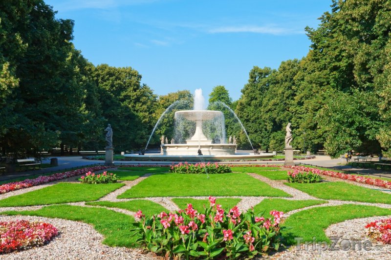 Fotka, Foto Fontána v parku Ogród Saski (Varšava, Polsko)