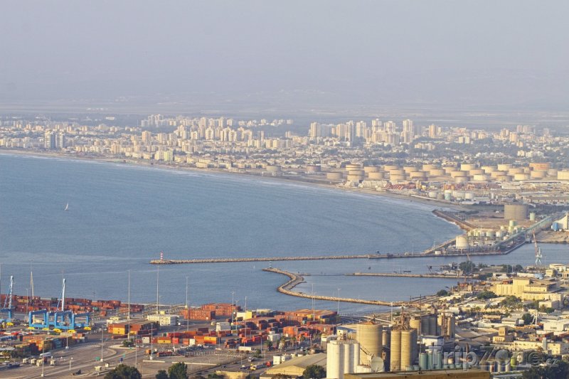 Fotka, Foto Haifský záliv (Haifa, Izrael)