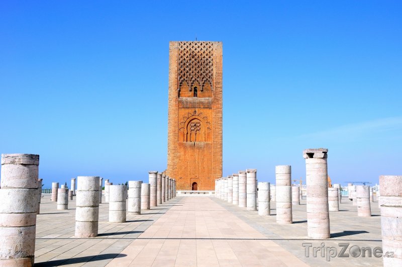 Fotka, Foto Hassanova věž (Rabat, Maroko)
