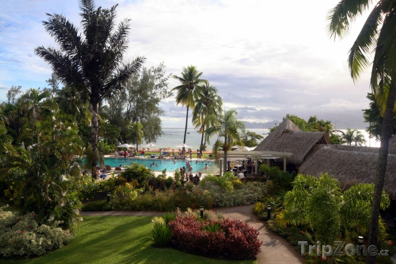 Fotka, Foto Hotelový resort v Papeete na Tahiti (Francouzská Polynésie)