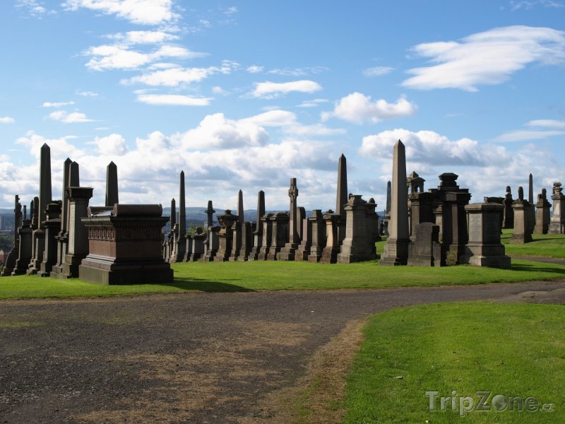 Fotka, Foto Hřbitov (Glasgow, Velká Británie)