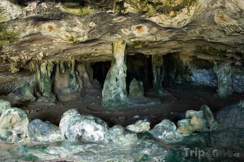 Fotka, Foto Jeskyně Quadiriki v Národním parku Arikok (Aruba)