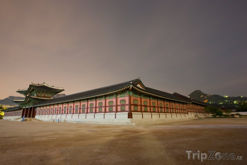 Fotka, Foto Královský palác Gyeongbokgung (Soul, Jižní Korea)