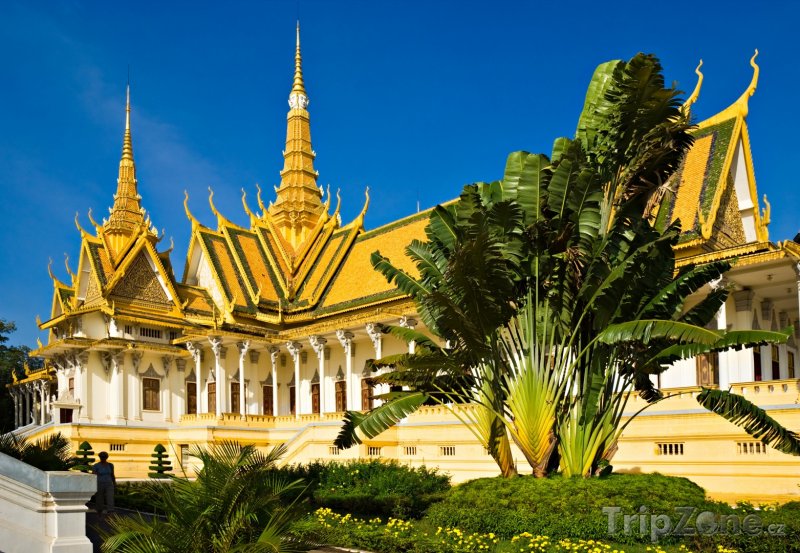 Fotka, Foto Královský palác ve městě Phnompenh (Kambodža)