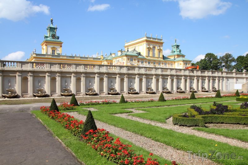 Fotka, Foto Královský palác Wilanów (Varšava, Polsko)