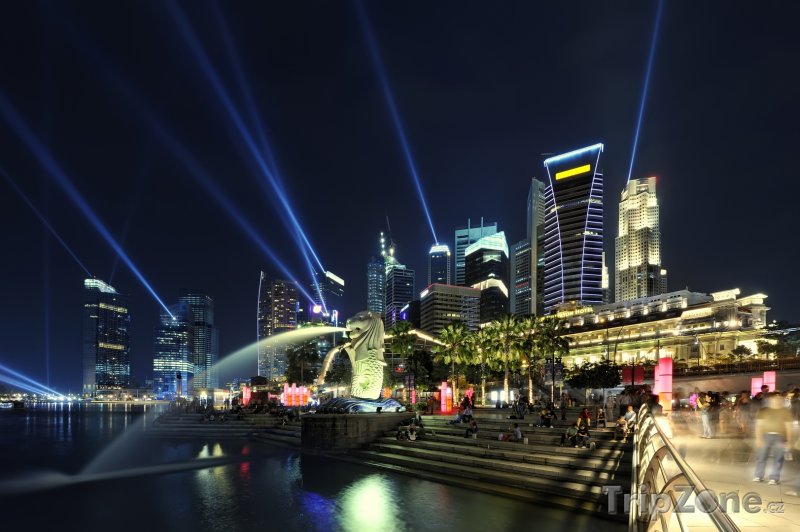 Fotka, Foto Laser show (Singapur)