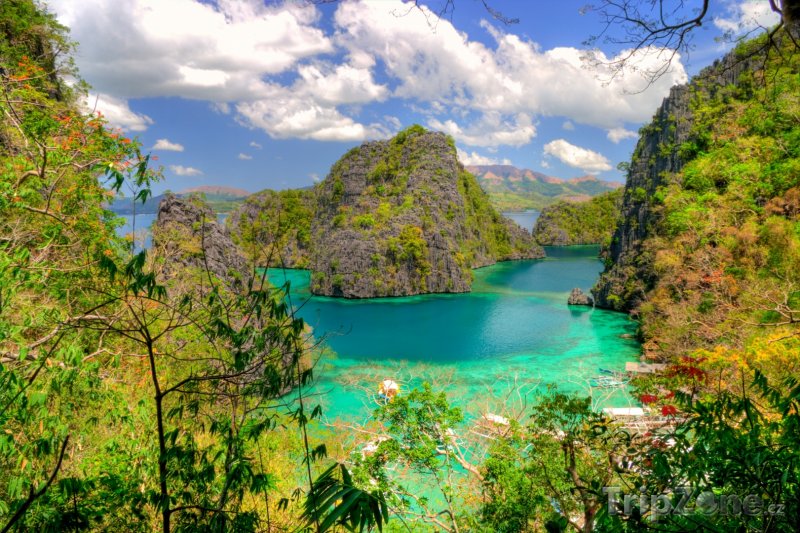 Fotka, Foto Modrá laguna (Filipíny)