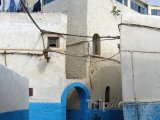 Modro bílé domy v pevnosti Udayas