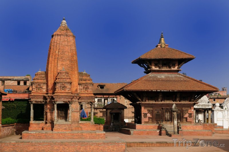 Fotka, Foto Náměstí Durbar ve městě Bhaktapur (Nepál)