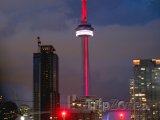 Osvětlená CN Tower