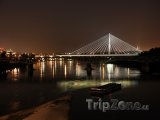 Osvětlený most Świętokrzyski