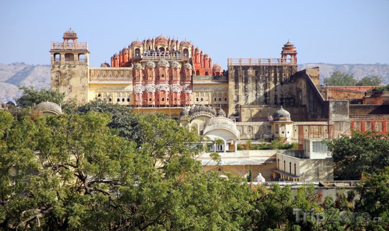 Fotka, Foto Palác Hawa Mahal v Rajasthanu (Indie)