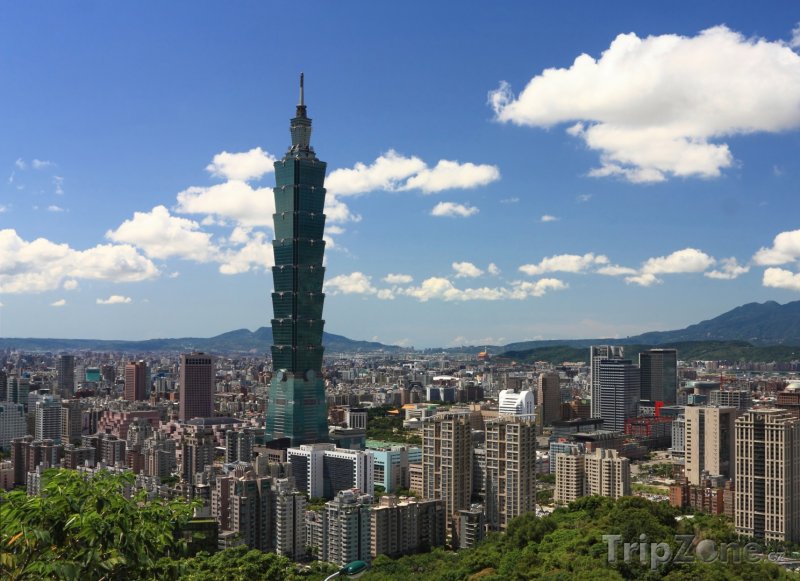 Fotka, Foto Panoráma města Taipei (Tchaj-wan)