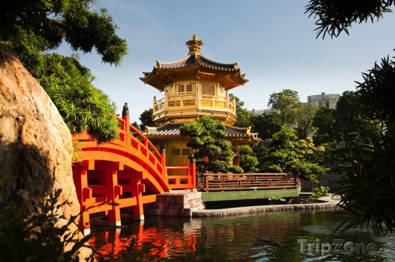 Fotka, Foto Pavilon Dokonalosti v zahradách Nan Lian (Hongkong)