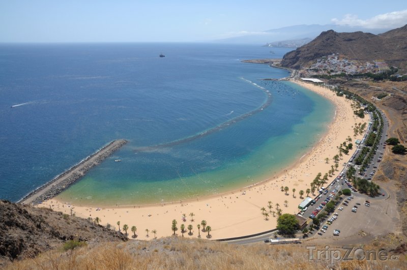 Fotka, Foto Pláž Playa de Las Teresitas (Tenerife, Španělsko)