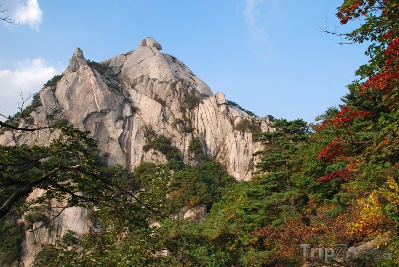 Fotka, Foto Pohoří Bukhansan (Soul, Jižní Korea)