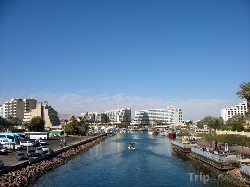 Fotka, Foto Průplav do přístavu (Ejlat, Izrael)