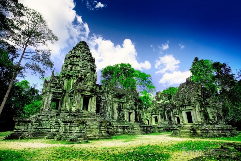 Fotka, Foto Ruiny v nalezišti Angkor (Kambodža)