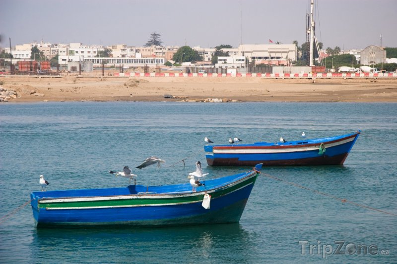 Fotka, Foto Rybářské lodě (Rabat, Maroko)