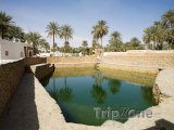 Rybníček ve městě Ghadames