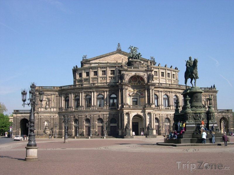 Fotka, Foto Saská státní opera Semperoper (Drážďany, Německo)