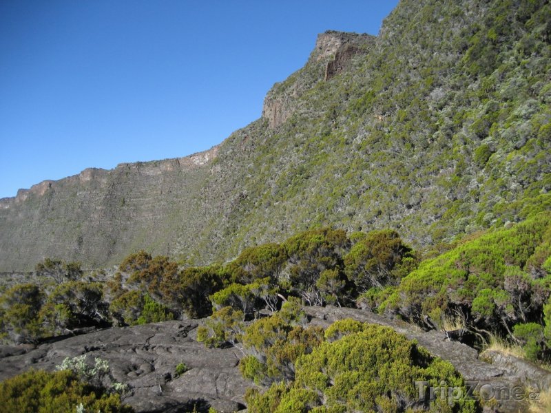 Fotka, Foto Štít vulkánu Piton de la Fournaise (Réunion)