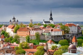 Tallinn, pohled na město