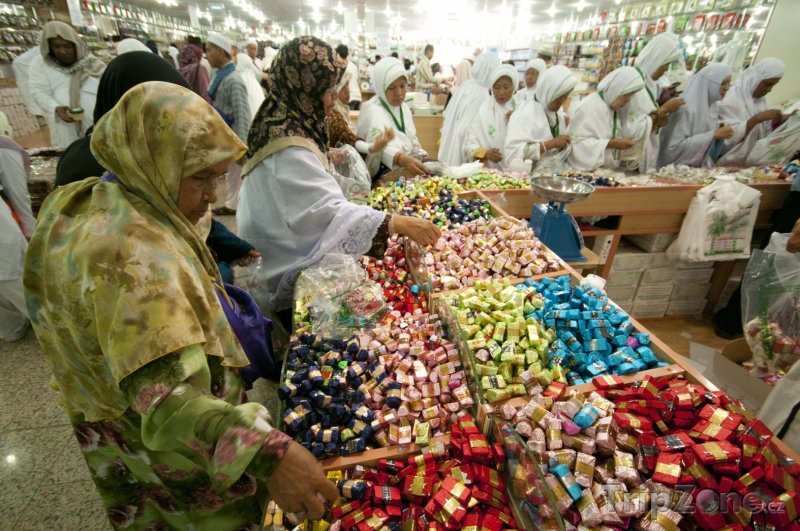 Fotka, Foto Trh se sladkostmi (Saúdská Arábie)