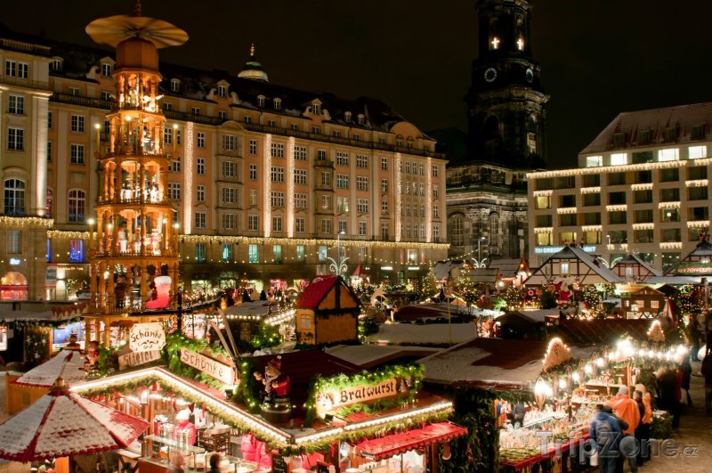 Fotka, Foto Vánoční trhy (Drážďany, Německo)