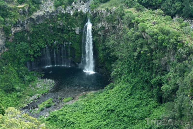 Fotka, Foto Vodopád Cascade du Chien (Réunion)