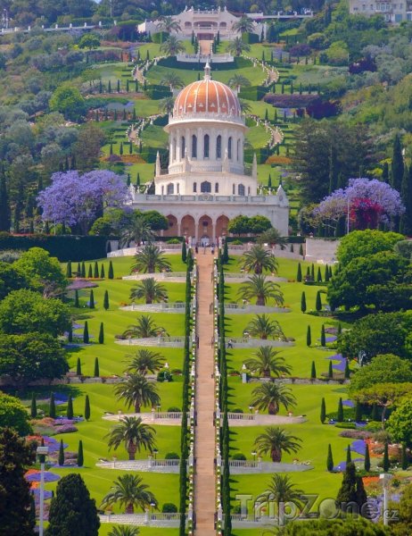Fotka, Foto Zlatá svatyně Bába (Haifa, Izrael)