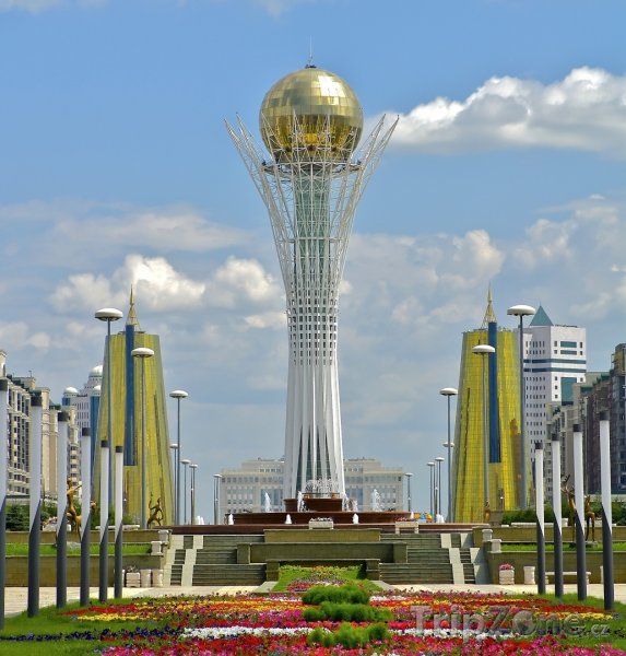 Fotka, Foto Bayterek, symbol města Astana (Kazachstán)