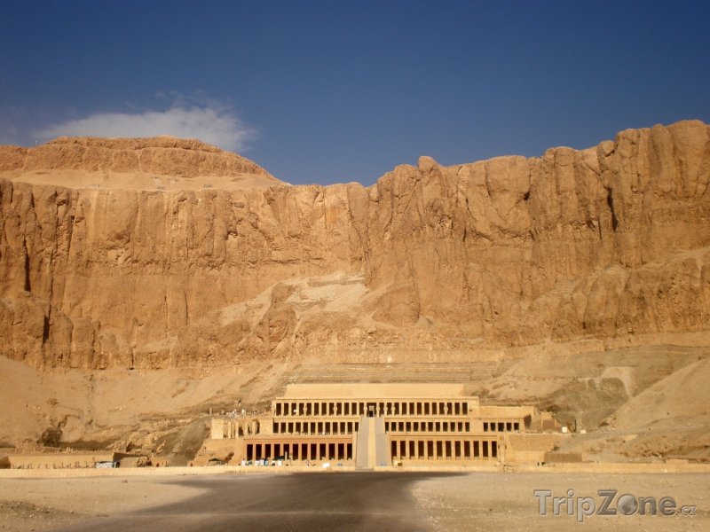 Fotka, Foto Chrám Džeser-Džeseru (Luxor, Egypt)