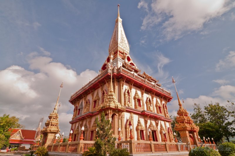 Fotka, Foto Chrám Wat Chalong (Phuket, Thajsko)