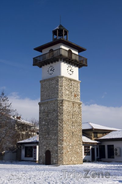Fotka, Foto Dobrič, hodinová věž (Bulharsko)