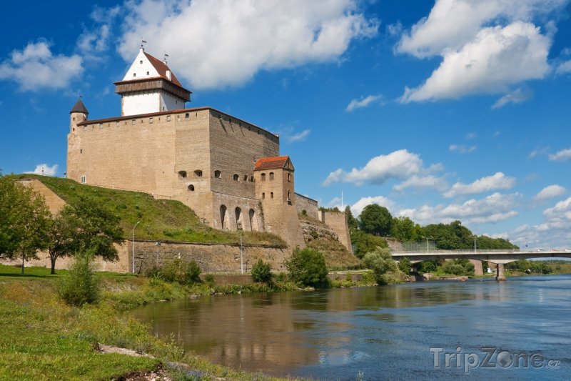 Fotka, Foto Heřmanův hrad v Narvě (Estonsko)