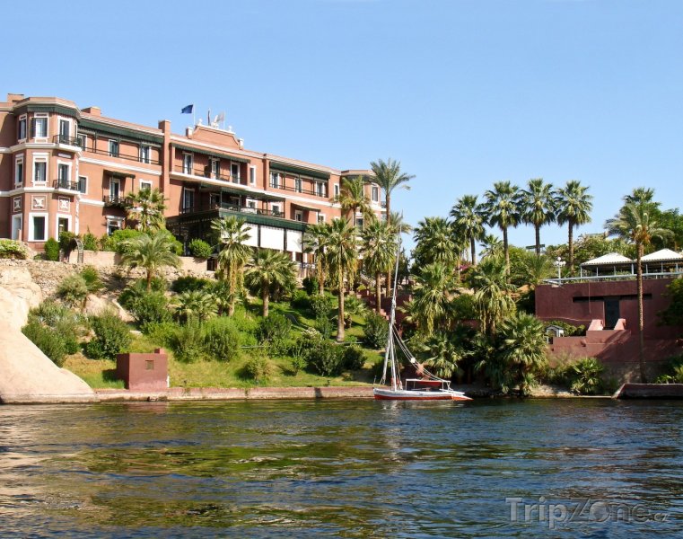Fotka, Foto Hotel na břehu Nilu (Asuán, Egypt)