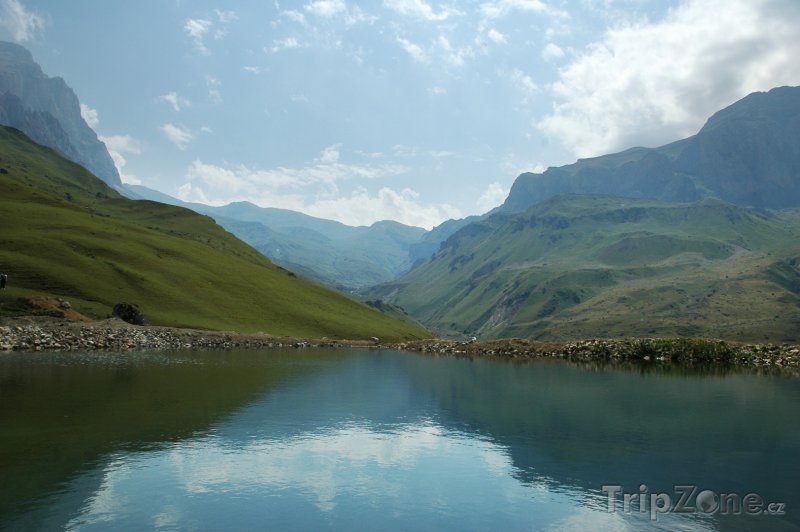 Fotka, Foto Jezero v horách (Ázerbájdžán)