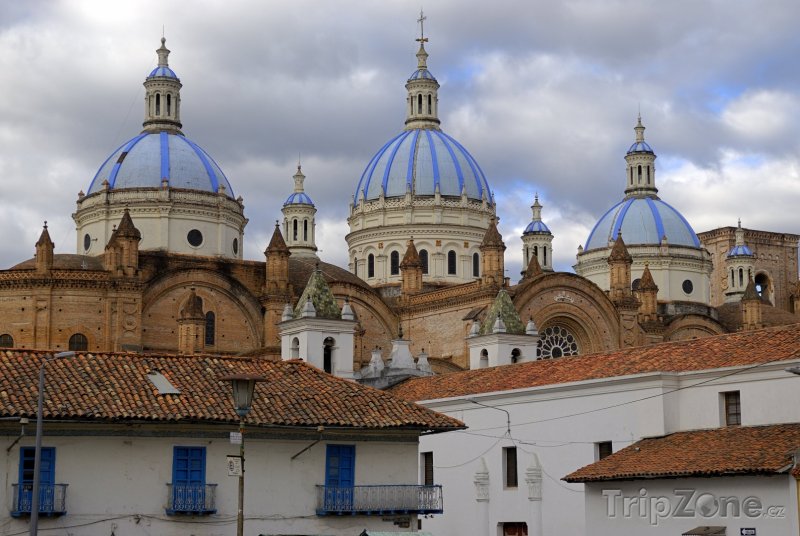 Fotka, Foto Katedrála ve městě Cuenca (Ekvádor)
