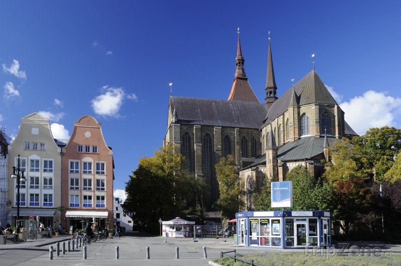 Fotka, Foto Kostel Sv. Marie v Rostocku (Německo)