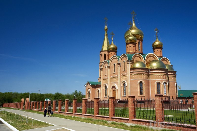 Fotka, Foto Kostel ve městě Aktobe (Kazachstán)