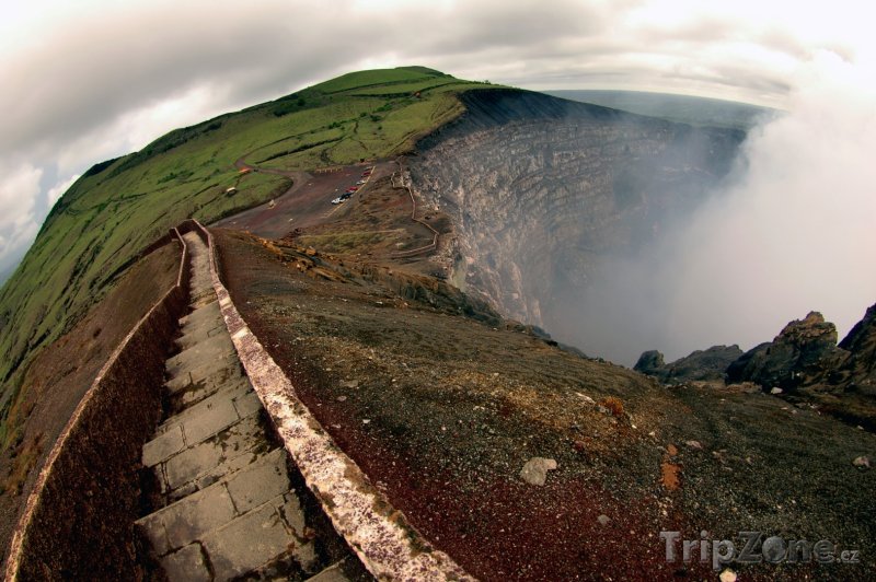 Fotka, Foto Kráter sopky Masaya (Nikaragua)
