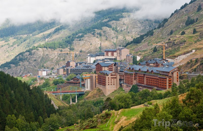 Fotka, Foto Lyžařské město Soldeu (Andorra)