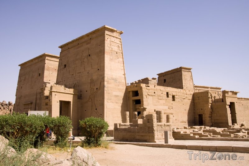 Fotka, Foto Ostrovní chrám Philae (Asuán, Egypt)