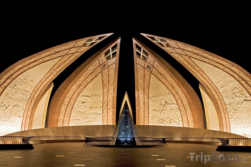 Fotka, Foto Pákistánský monument v Islámábádu (Pákistán)
