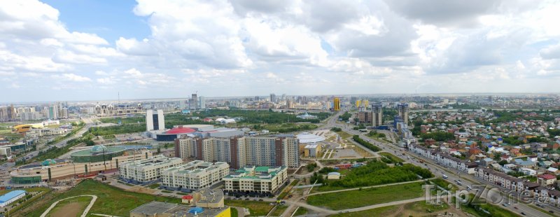 Fotka, Foto Panorama města Astana (Kazachstán)