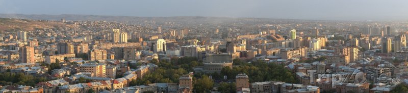 Fotka, Foto Panoráma města Jerevan (Arménie)