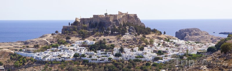 Fotka, Foto Panorama města (Líndos, Řecko)