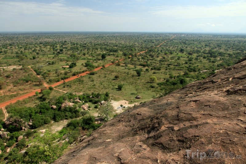 Fotka, Foto Pohled na krajinu z Abela Rock (Uganda)