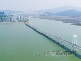 Pohled na Macau-Taipa Bridge